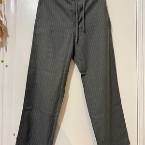 Uniqlo IDLF Gray Pinstripe Pants